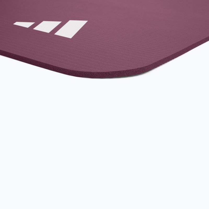 Fitness podložka adidas Fitness 7 mm maroon 5