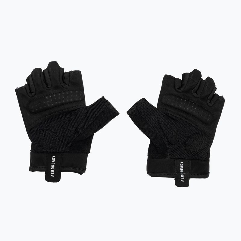 Fitness rukavice adidas Essential Training black/ white 3