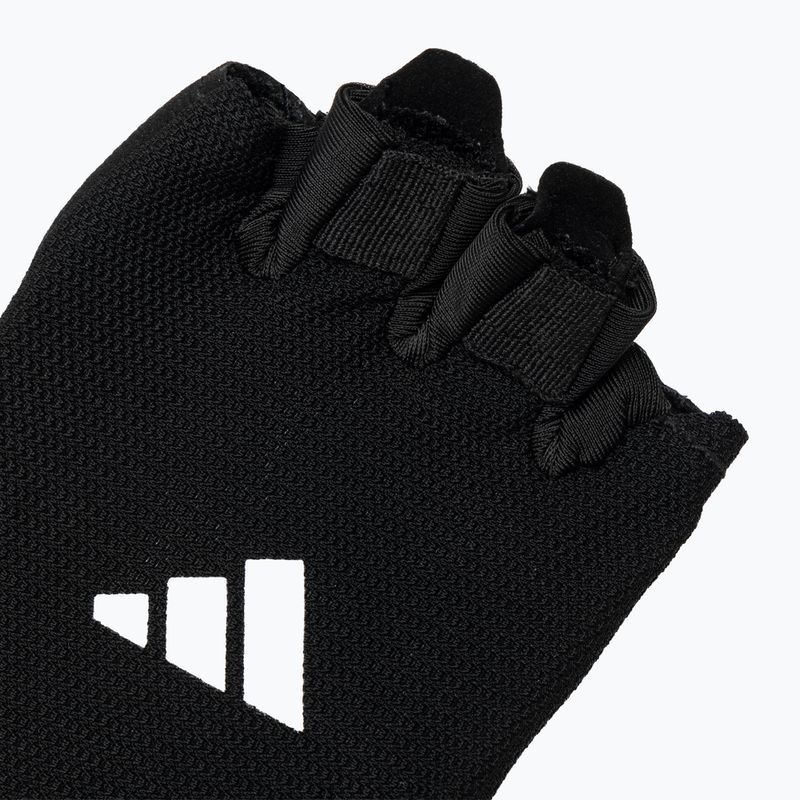 Fitness rukavice adidas Essential Training black/ white 4