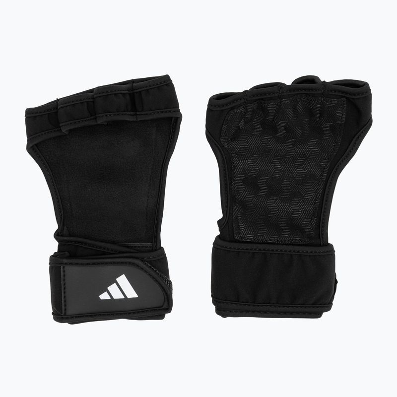 Tréninkové rukavice Adidas Open Back Training Gloves black