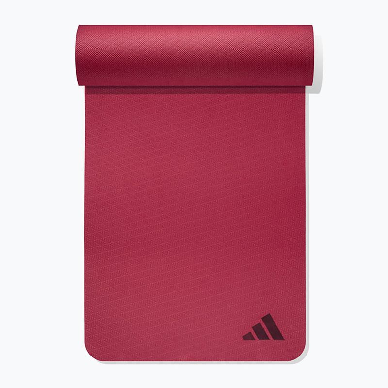 Fitness podložka adidas Yoga 6 mm collegiate burgundy 3