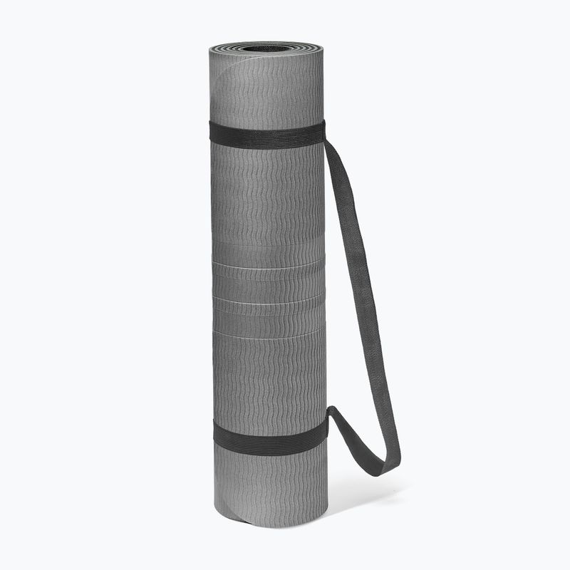 Jógová podložka adidas Double Sided Yoga grey 8