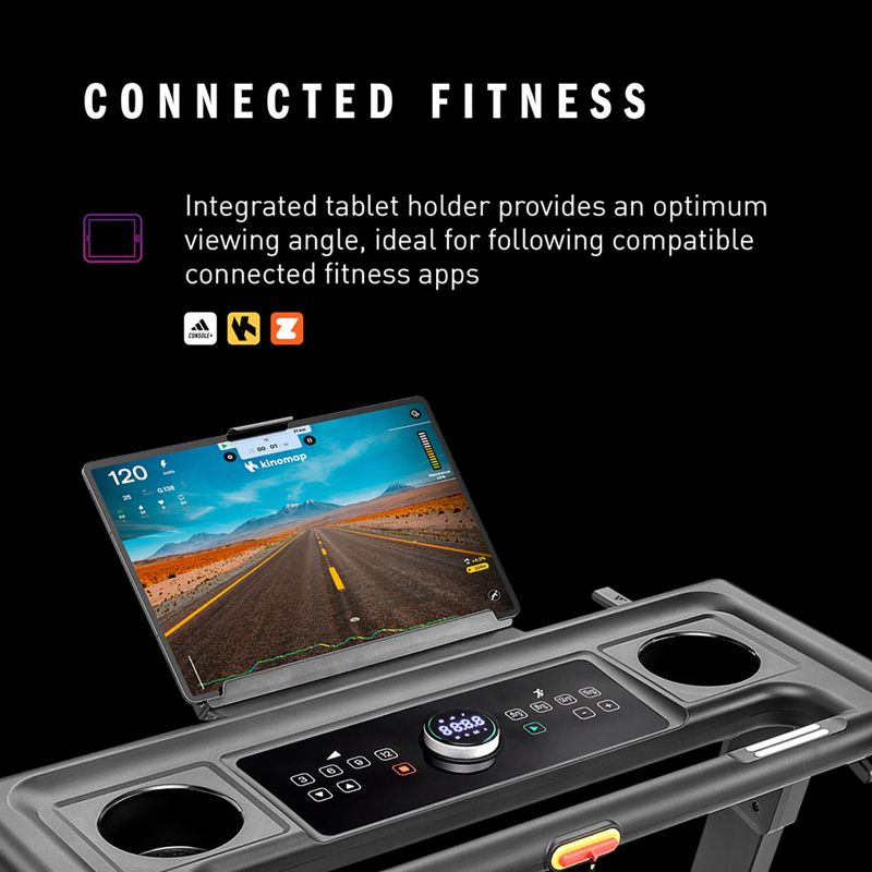 Elektrický běžecký pás adidas T-1 Folding Treadmill black 17