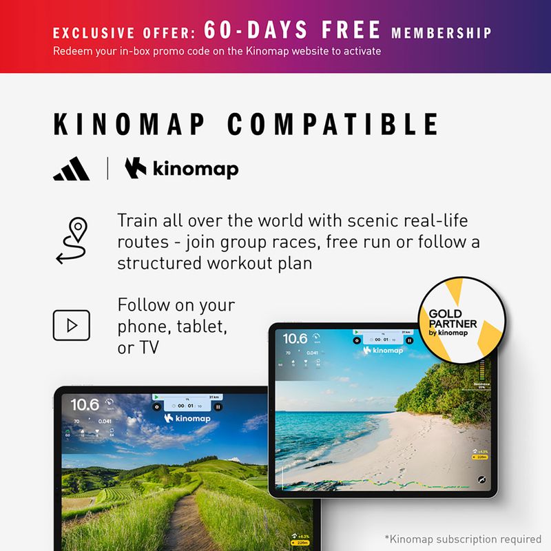 Elektrický běžecký pás adidas T-1 Folding Treadmill black 18