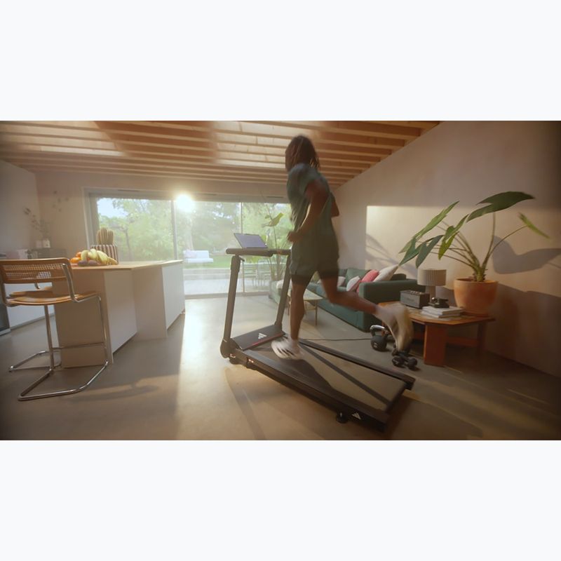 Elektrický běžecký pás adidas T-1 Folding Treadmill black 19