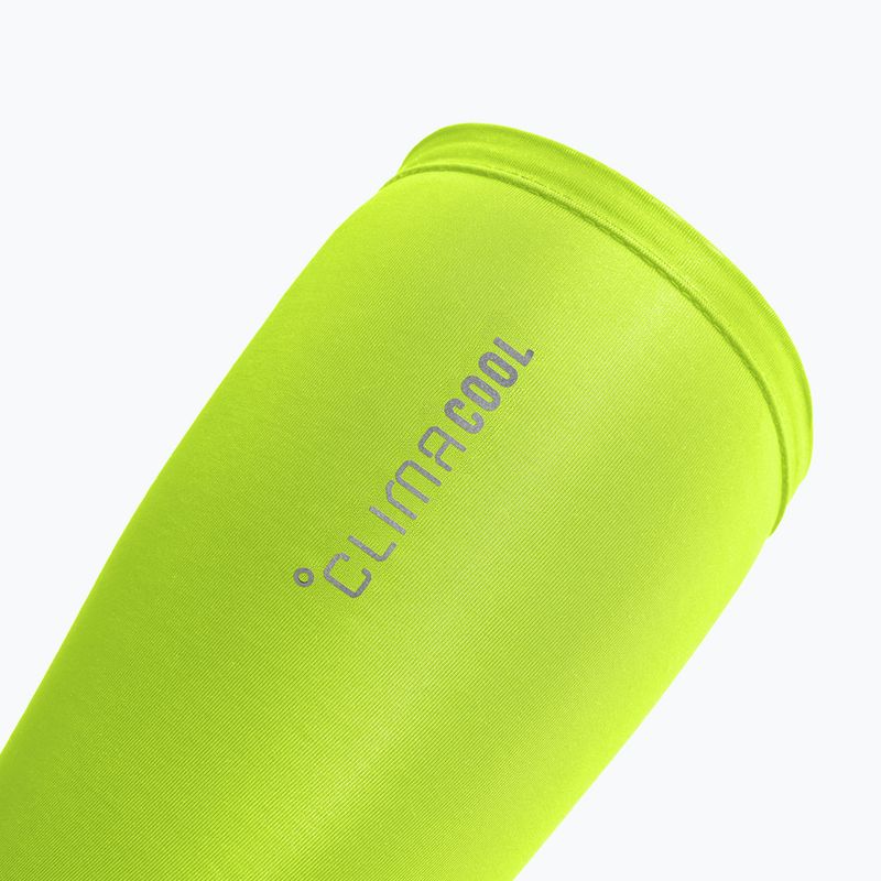 Kompresní návleky na lýtka adidas Climacool Compression Calf Sleeves lucid lemon 3