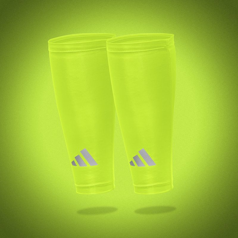 Kompresní návleky na lýtka adidas Climacool Compression Calf Sleeves lucid lemon 6