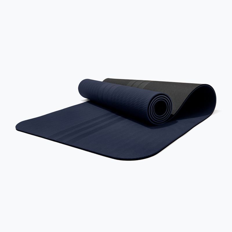 Jógová podložka adidas Double Sided Yoga dark blue 6