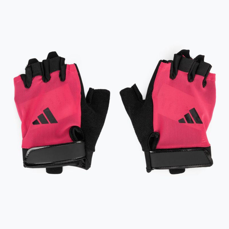 Tréninkové rukavice adidas Essential Training pink mesh 2