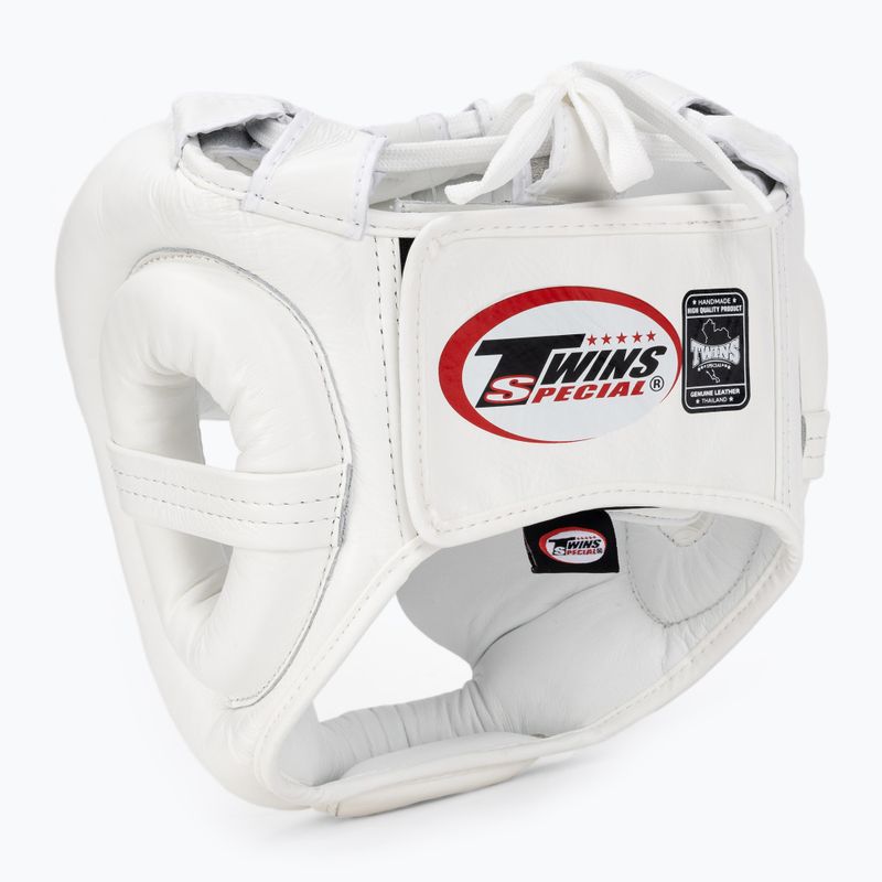 Boxerská helma  Twins Special Sparingowy white 3