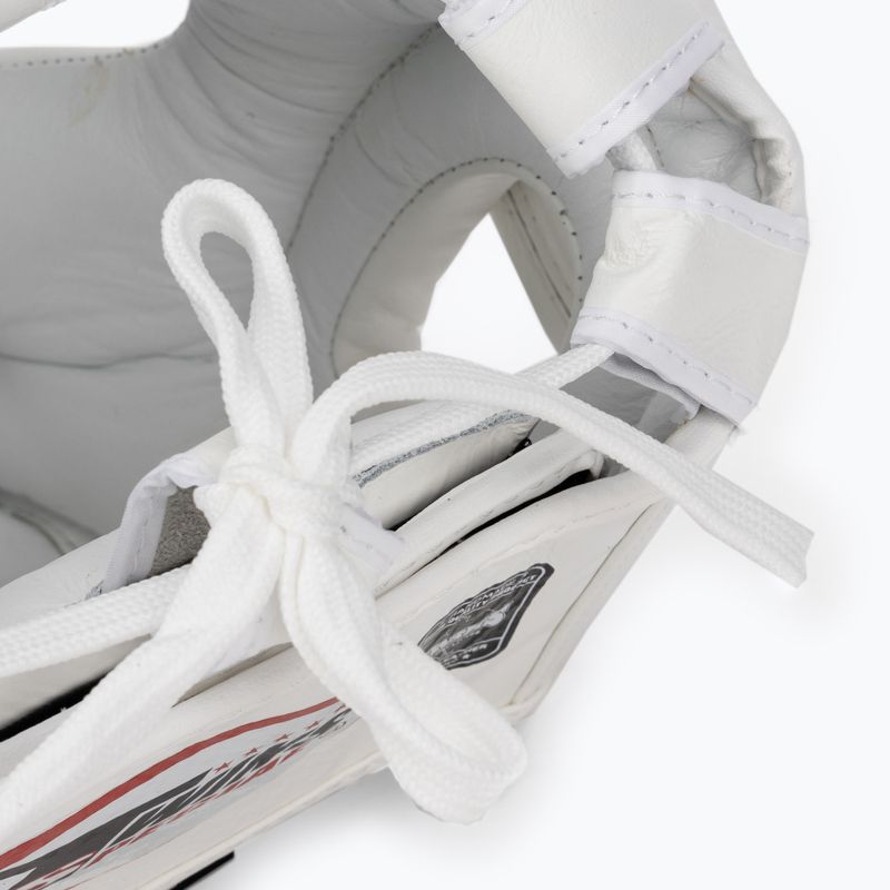 Boxerská helma  Twins Special Sparingowy white 6