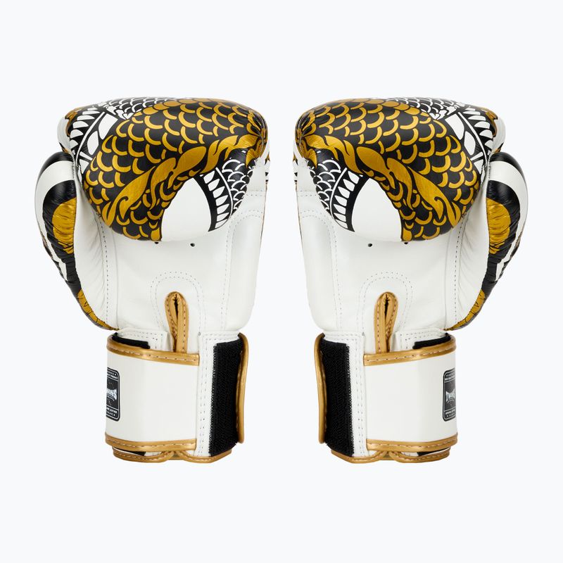 Boxerské rukavice Twins Special Fancy FBGVL3-52 white/gold 2