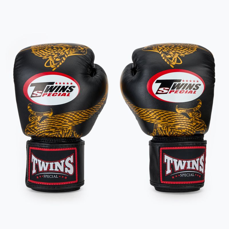 Boxerské rukavice Twins Special FBGVL3-23 Dragon gold