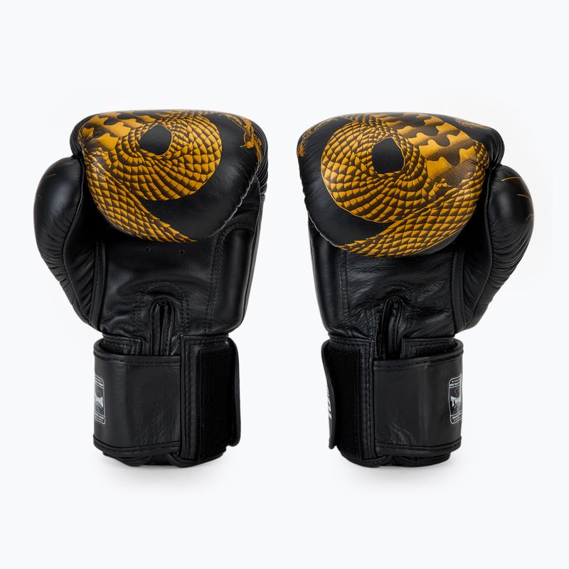 Boxerské rukavice Twins Special FBGVL3-23 Dragon gold 2