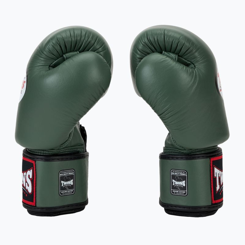 Boxerské rukavice Twins Special BGVL3 olive 4