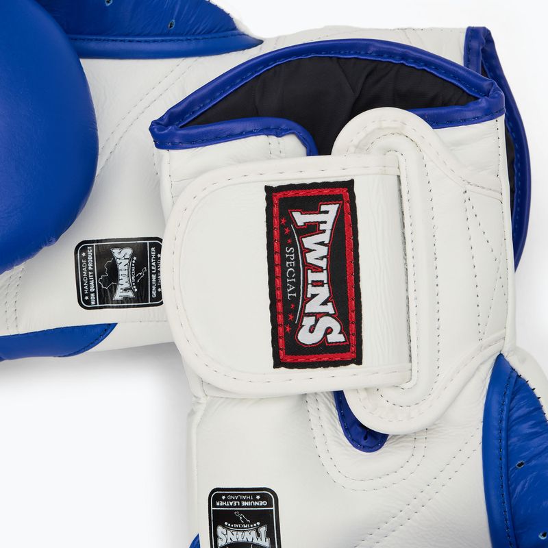Boxerské rukavice Twins Special BGVL6 white/blue 5