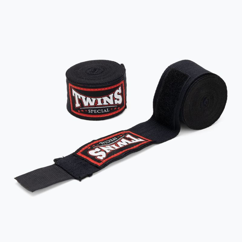 Boxerské bandáže  Twins Special CH6 black