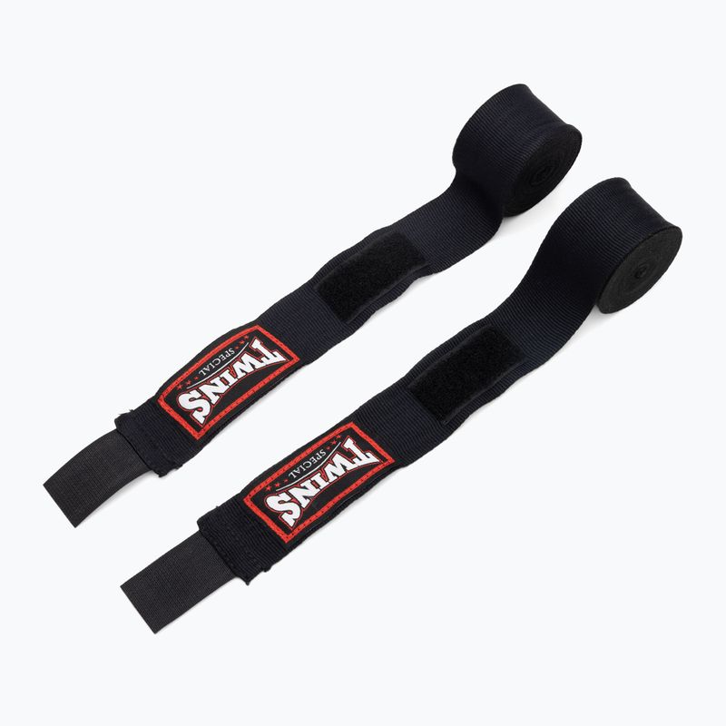 Boxerské bandáže  Twins Special CH6 black 2