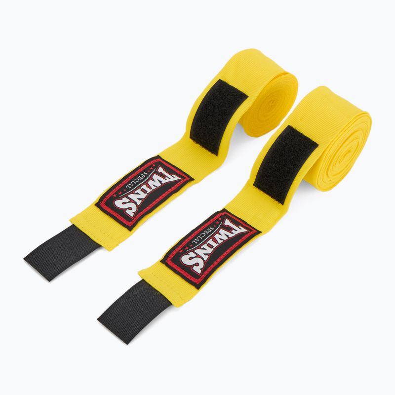 Boxerské bandáže Twins Special CH6 300 cm yellow 2