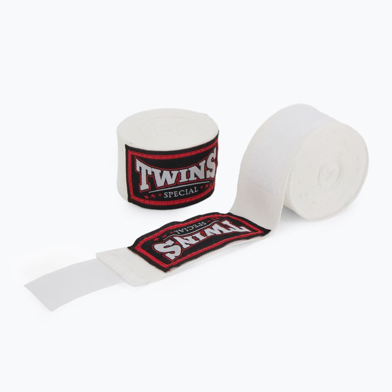 Boxerské bandáže Twins Special CH6 300 cm white