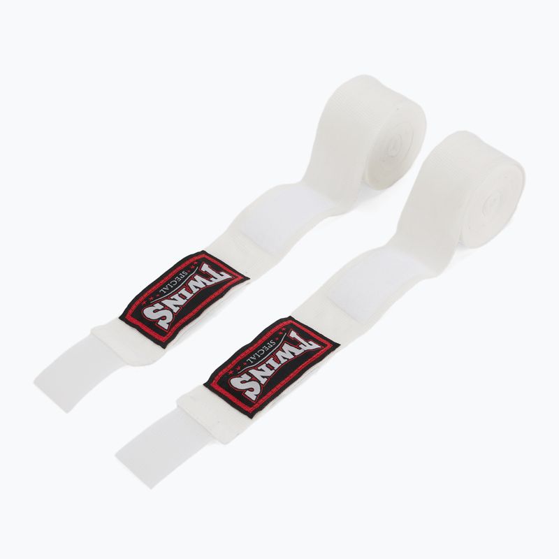 Boxerské bandáže Twins Special CH6 300 cm white 2