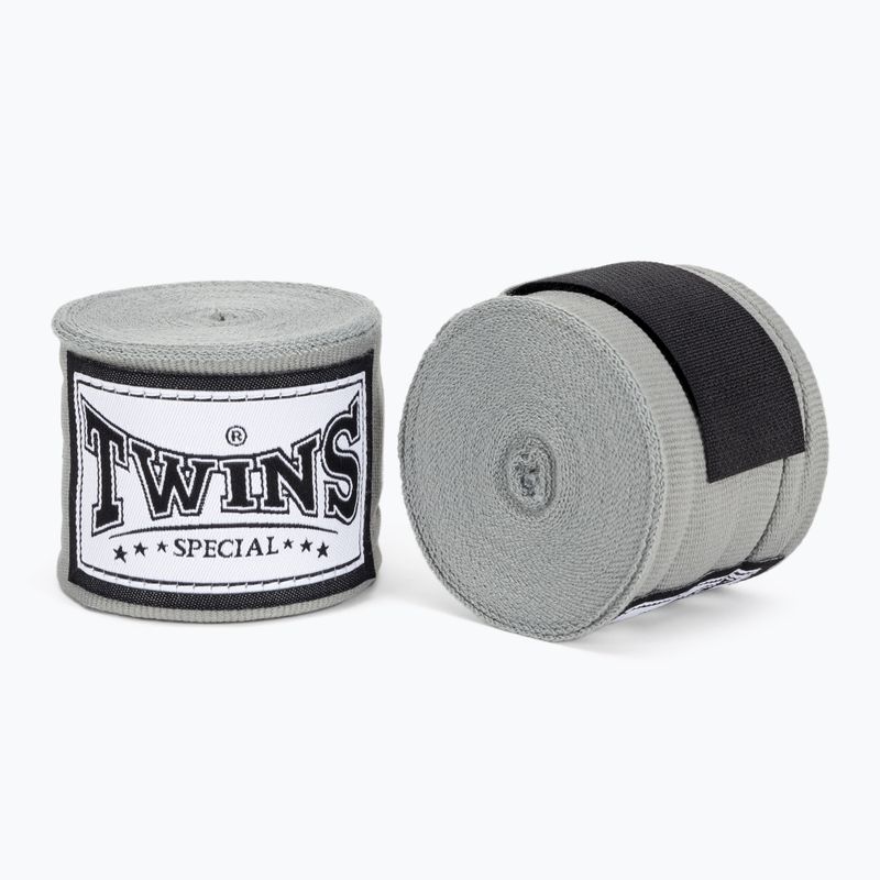 Boxerské bandáže  Twins Special CH5 grey 2