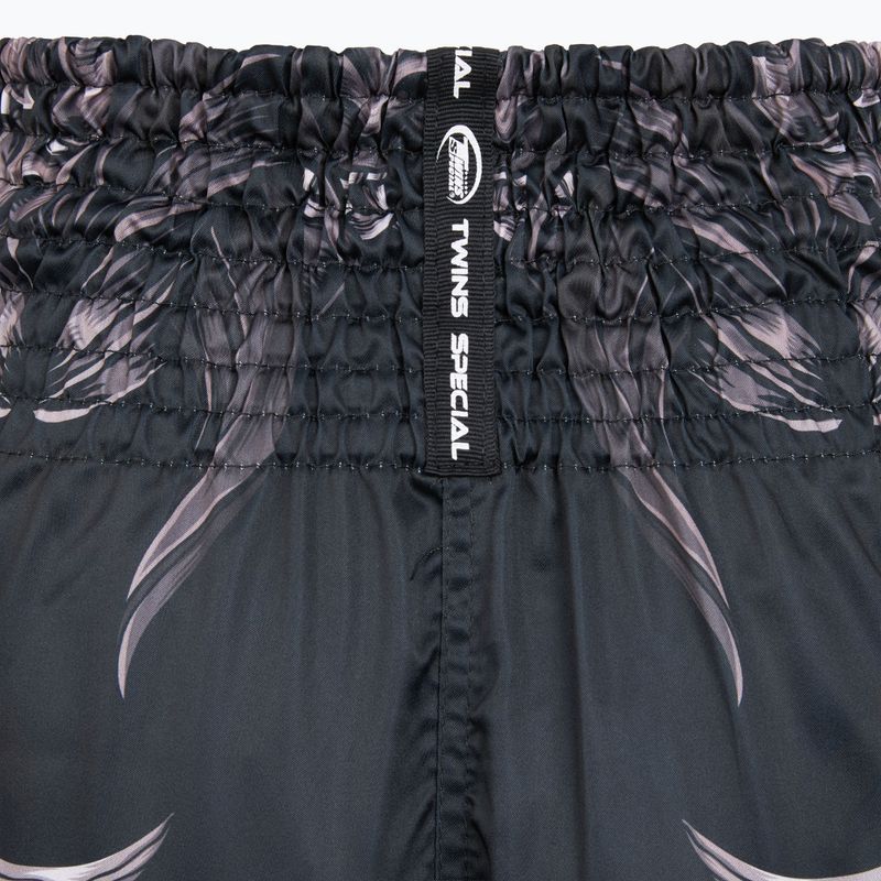 Treninkové šortky Twins Special Muay Thai Twins Kabuki black/white/red 4