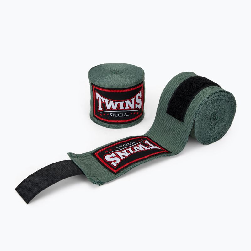 Boxerské bandáže  Twins Special CH5 olive