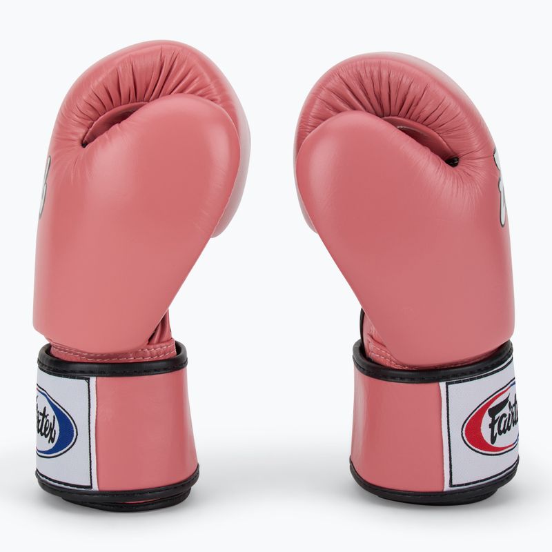 Boxerské rukavice Fairtex Universal "Tight-Fit" Design pink 4