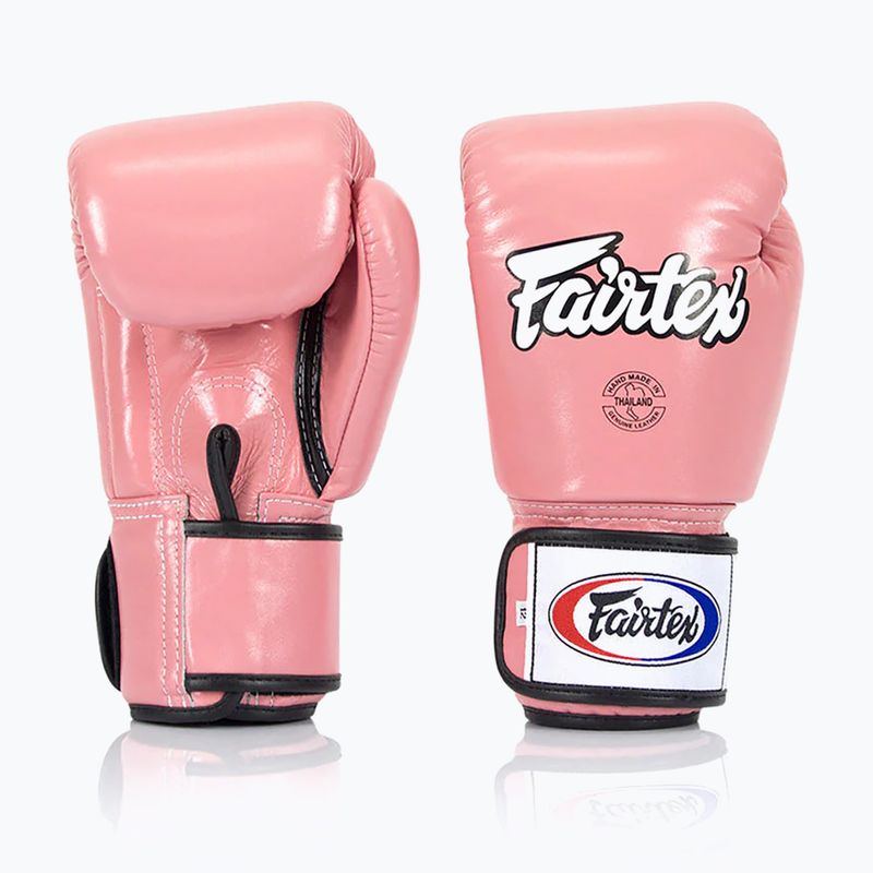 Boxerské rukavice Fairtex Universal "Tight-Fit" Design pink 7