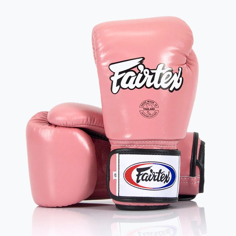 Boxerské rukavice Fairtex Universal "Tight-Fit" Design pink 8