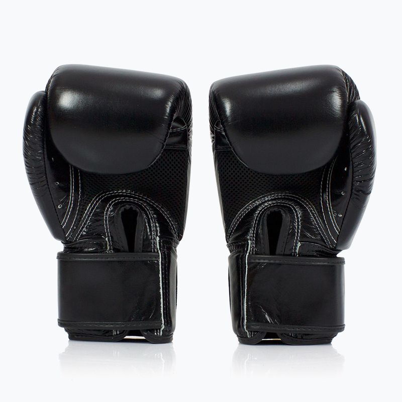 Fairtex Universal Prodyšné černé boxerské rukavice 2