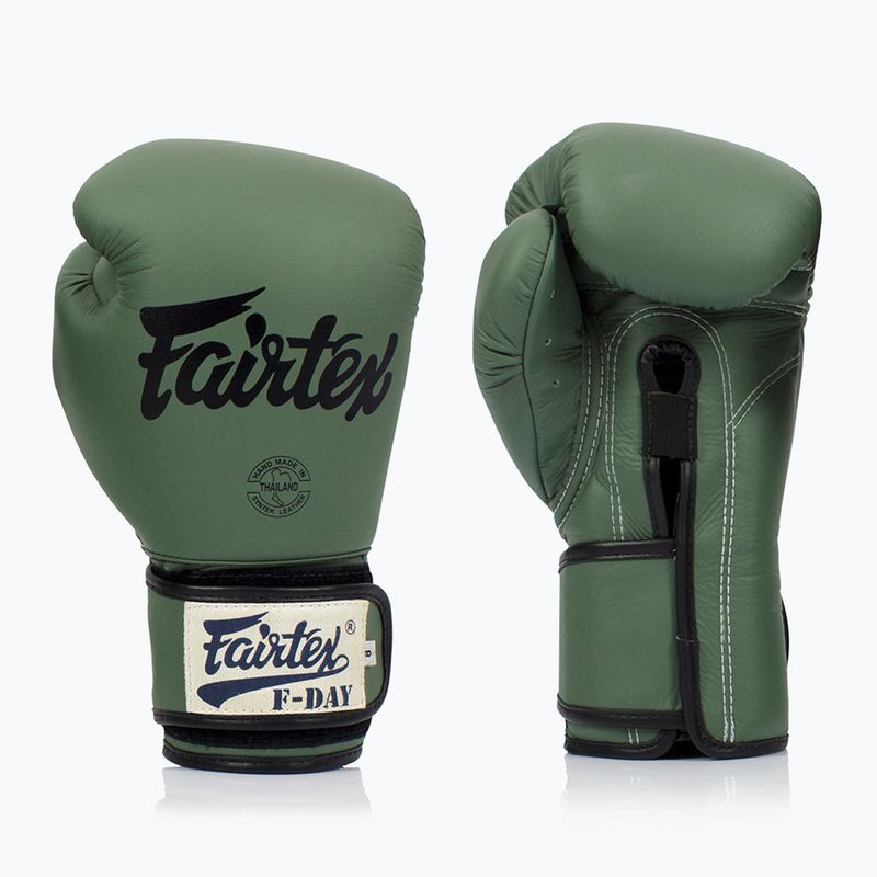 Boxerské rukavice Fairtex F-DAY Limited Edition pickle