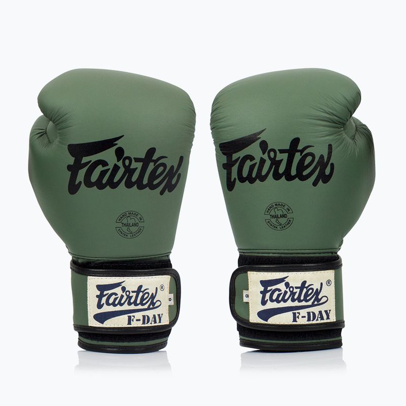 Boxerské rukavice Fairtex F-DAY Limited Edition pickle 2