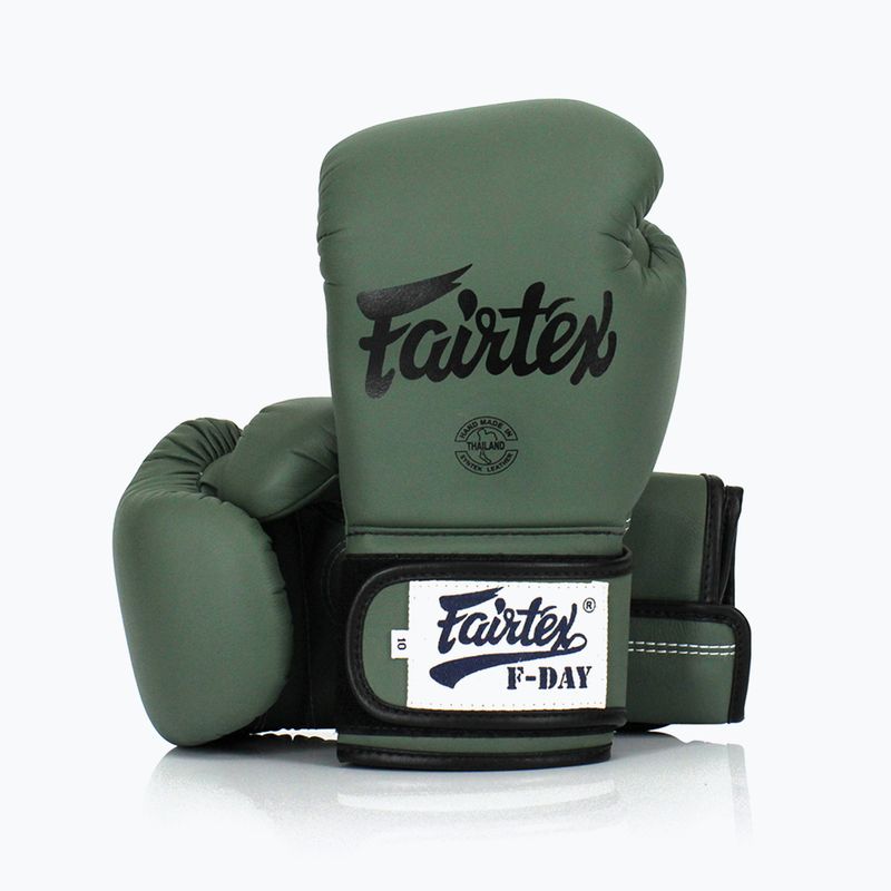 Boxerské rukavice Fairtex F-DAY Limited Edition pickle 5