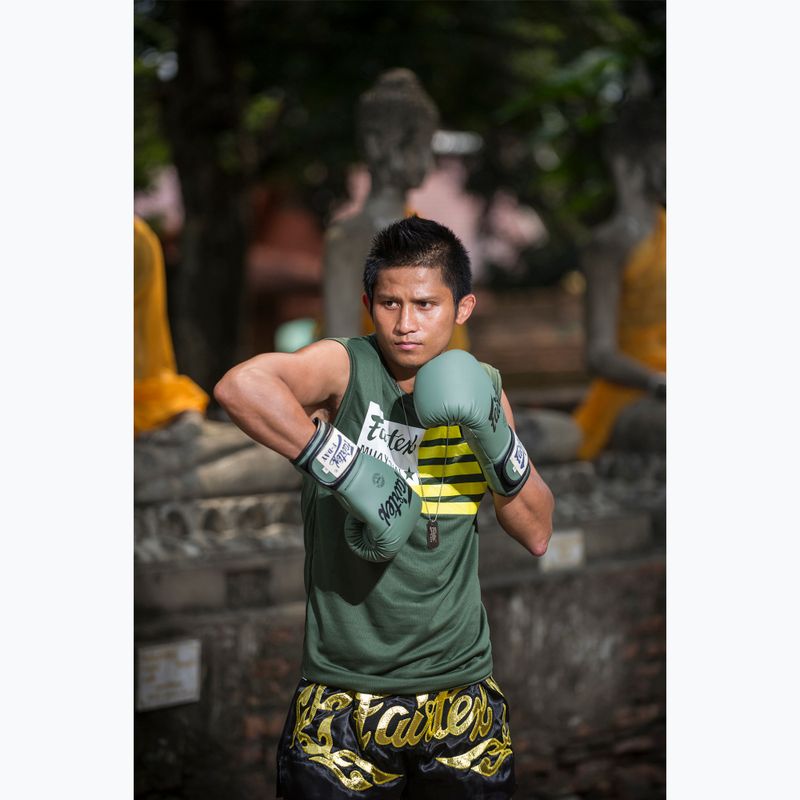 Boxerské rukavice Fairtex F-DAY Limited Edition pickle 6
