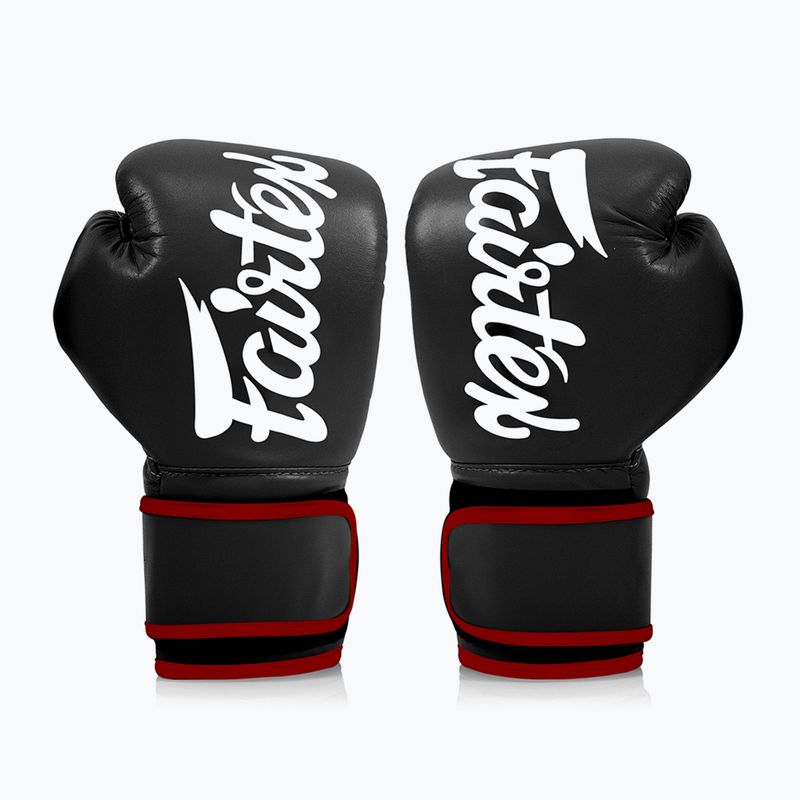 Boxerské rukavice Fairtex Microfiber black