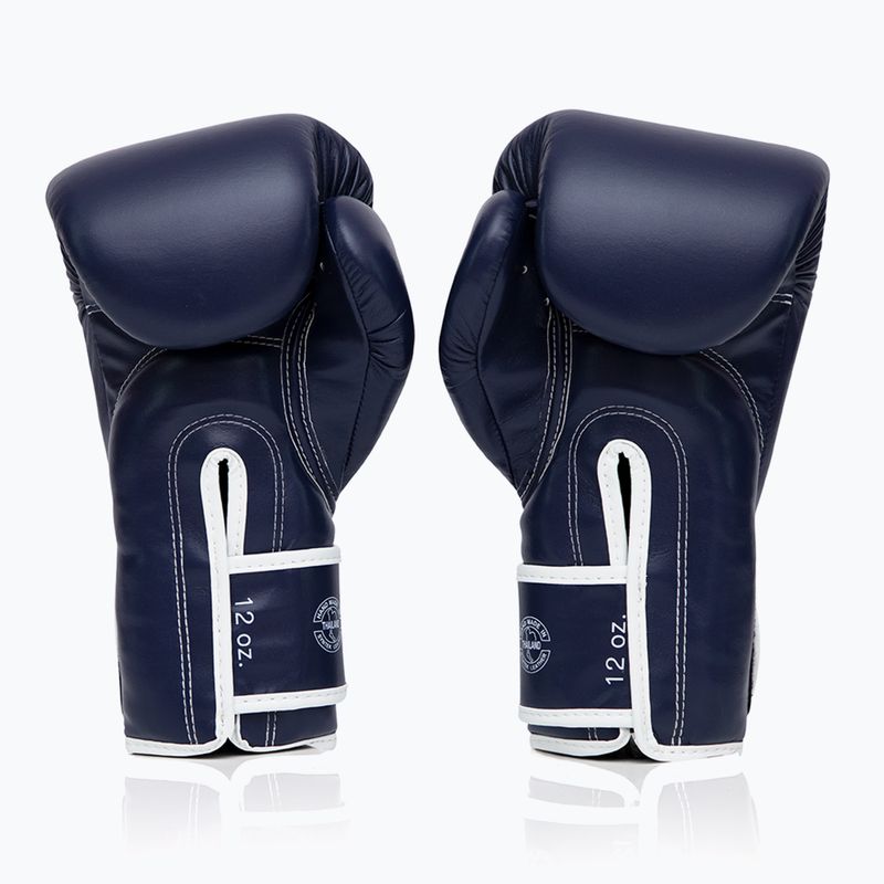 Boxerské rukavice Fairtex Microfiber blue 2