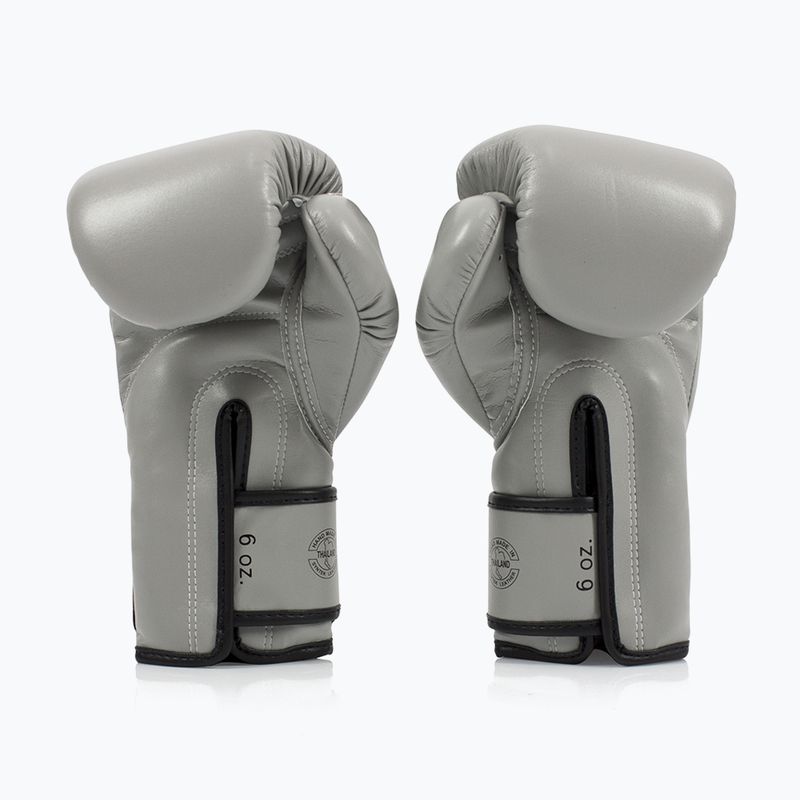 Boxerské rukavice Fairtex Microfiber grey 2