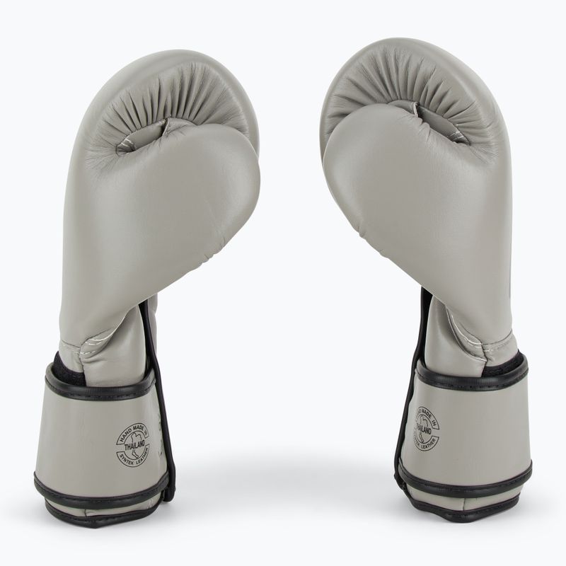 Boxerské rukavice Fairtex Microfiber grey 4