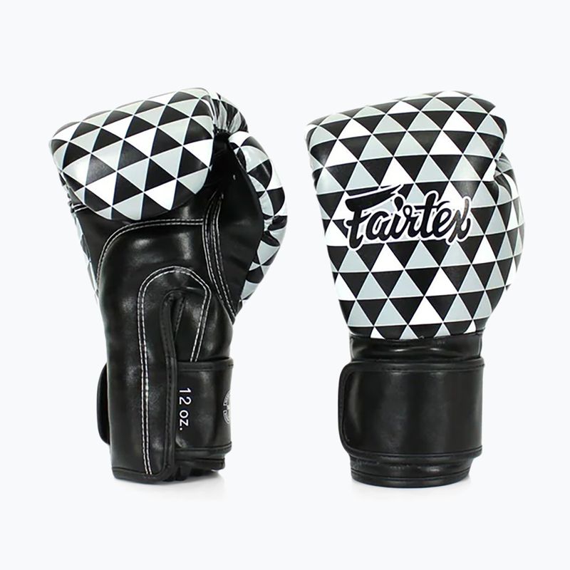 Boxerské rukavice Fairtex Microfiber Art Prism black