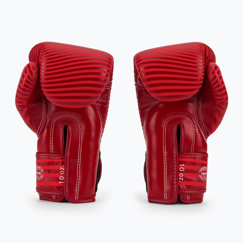 Boxerské rukavice Fairtex Microfiber Art Collections Minimalism Art red 3