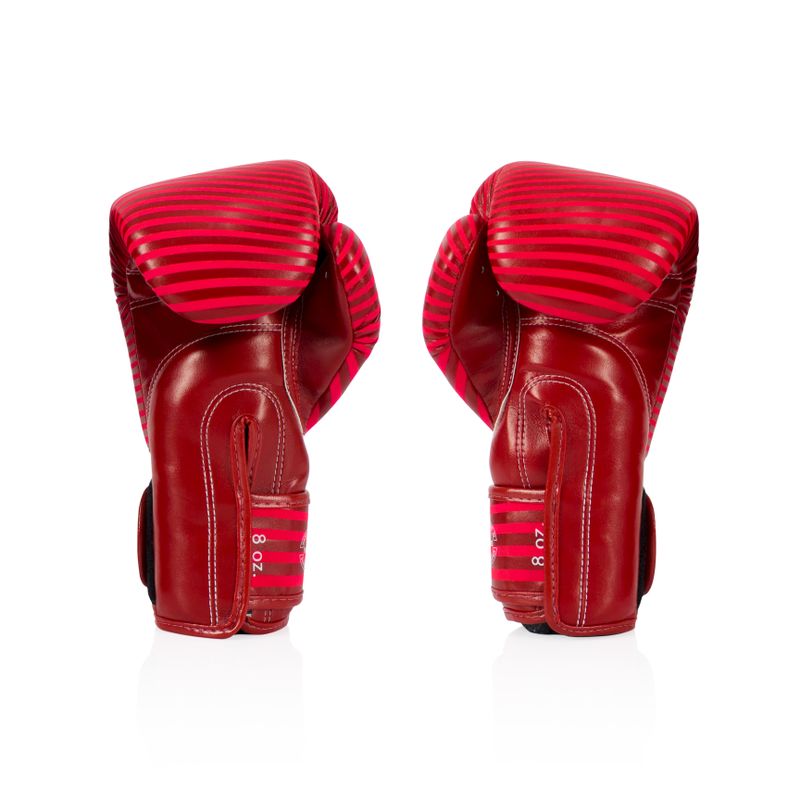 Boxerské rukavice Fairtex Microfiber Art Collections Minimalism Art red 2