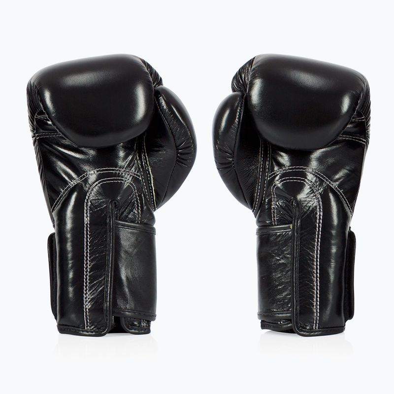 Boxerské rukavice Fairtex Super Sparring - Locked Thumb černé 2