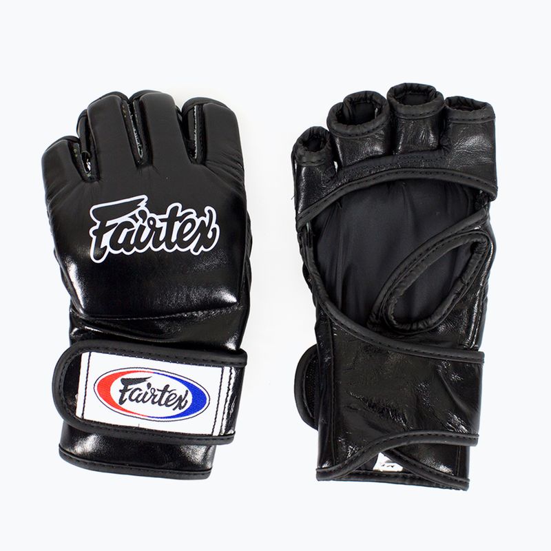 Rukavice MMA Fairtex "Open Thumb Loop" black