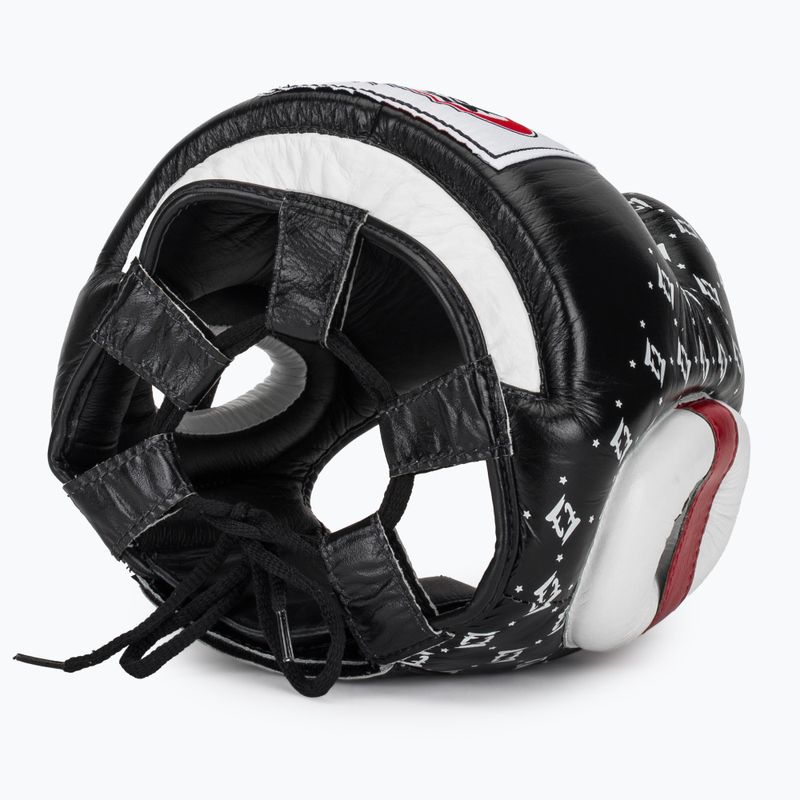 Boxerská helma Fairtex Super Sparring black/white 6