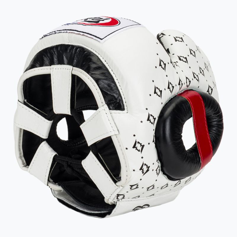 Boxerská helma Fairtex Super Sparring white/black 6