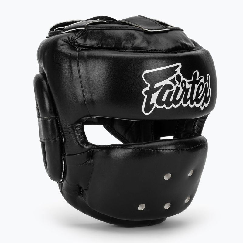 Boxerská helma Fairtex Full Face Protector black
