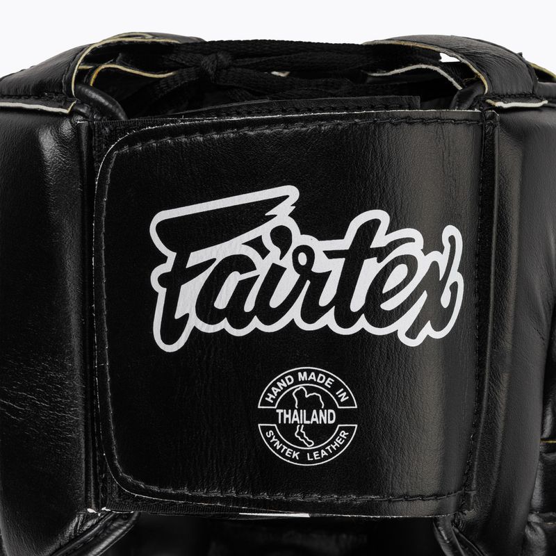Boxerská helma Fairtex Full Face Protector black 5
