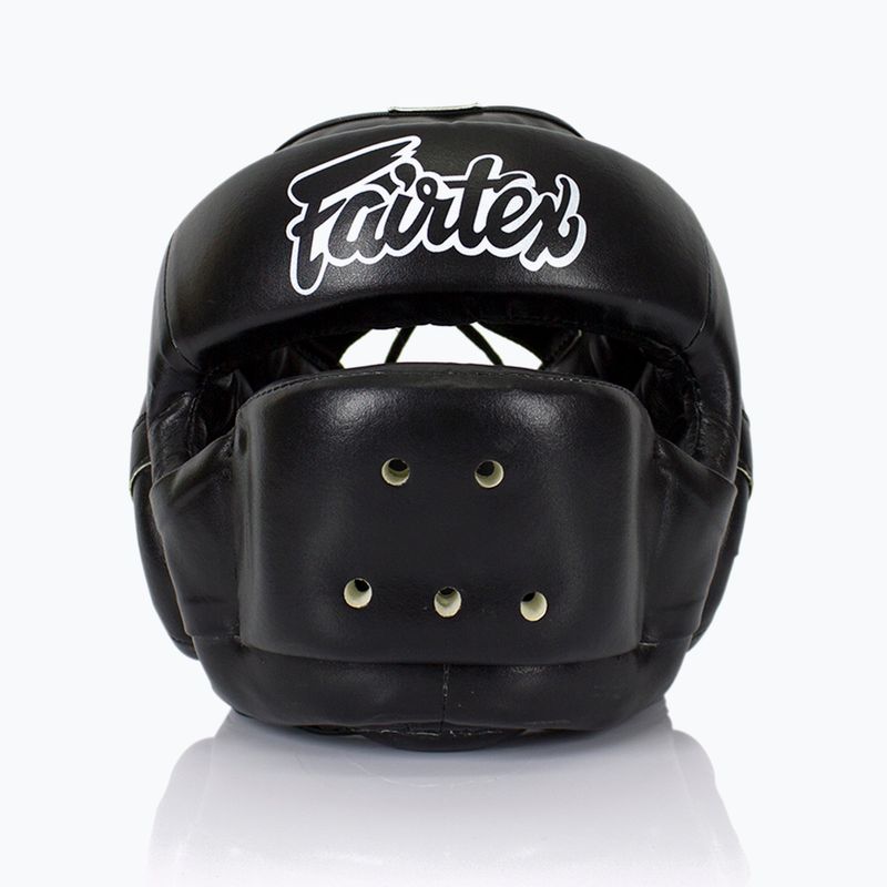Boxerská helma Fairtex Full Face Protector black